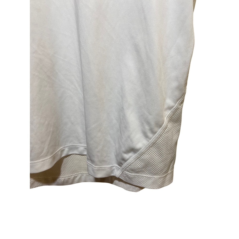 Nike Running Dri-FIT Tank Top Womens‎ Small White Mesh Panel Sleeveless Shirt - Picture 2 of 6